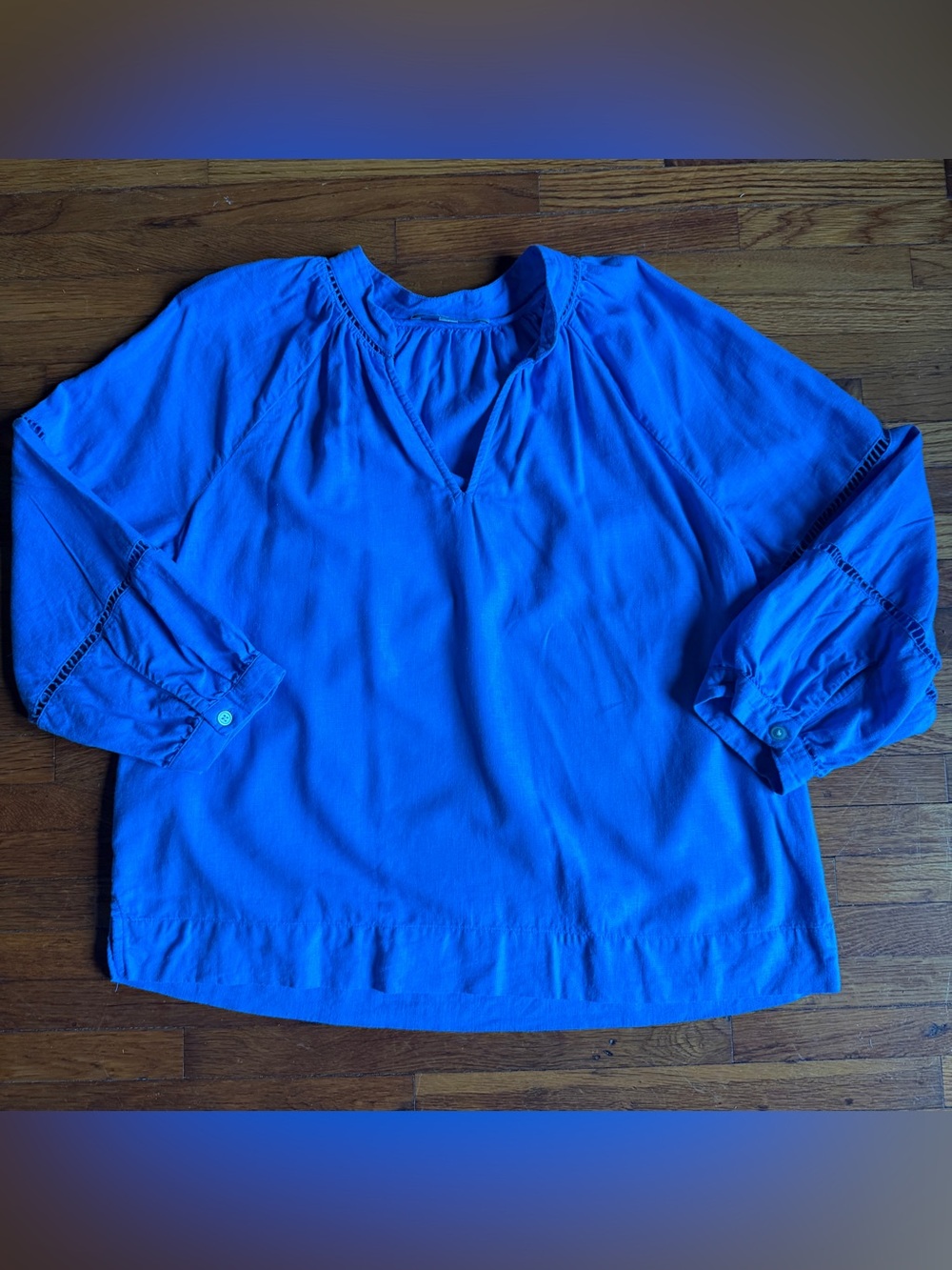 LOFT - peasant blouse - medium